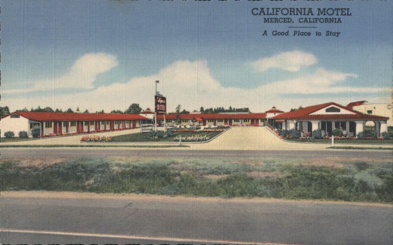 California Motel, Merced, California