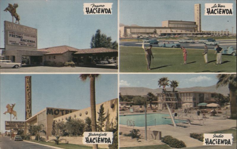 The Hacienda Motor Hotels: Fresno, Las Vegas, Bakersfield, Indio