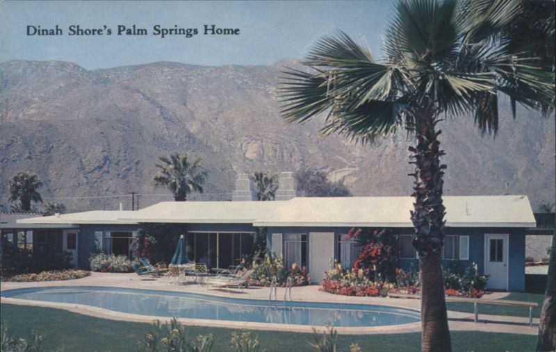 Dinah Shore's Palm Springs Home California