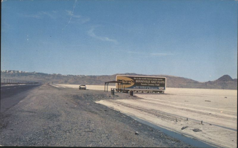 Bonneville Salt Flats World's Fastest Speedway Utah