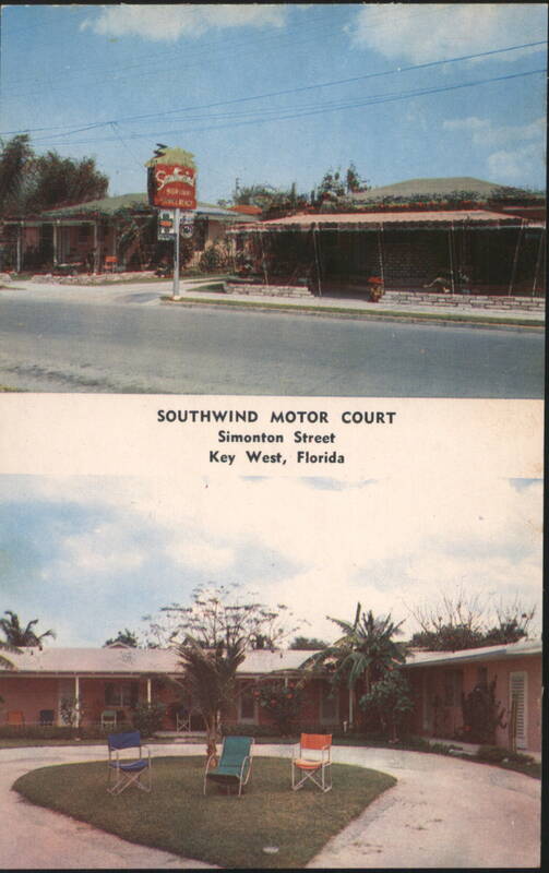 Southwind Motor Court, Simonton Street, Key West, FL Florida