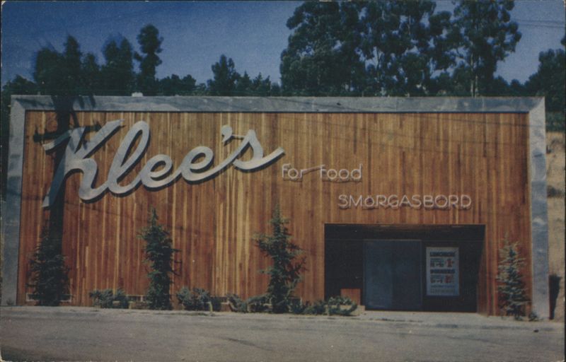 Klee's for food Smorgasbord Restaurant Oakland California