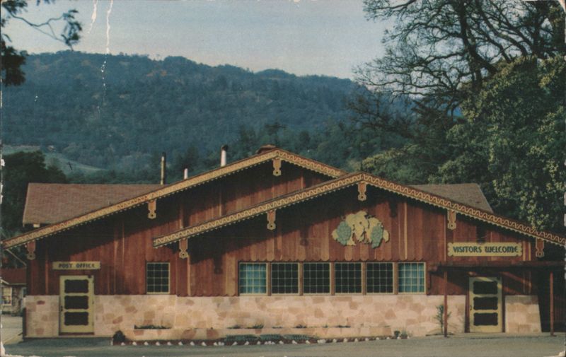 Italian Swiss Colony Winery Tasting Room & Post Office California