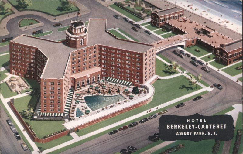 Hotel Berkeley-Carteret, Asbury Park, NJ, with Pool & Cabana Club New Jersey