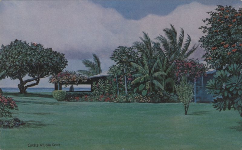 Beach House with Lush Tropical Garden, Kihei, Maui Hawaii