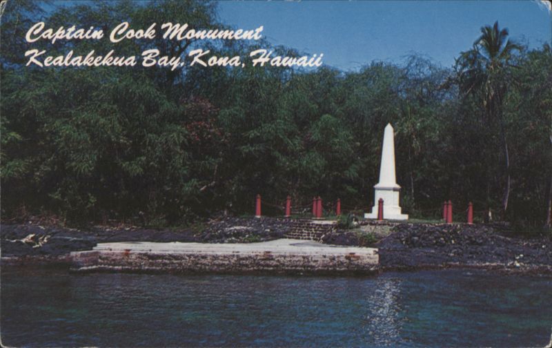 Captain Cook Monument, Kealakekua Bay, Kona Hawaii