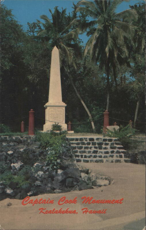 Captain Cook Monument, Kealakekua, Hawaii