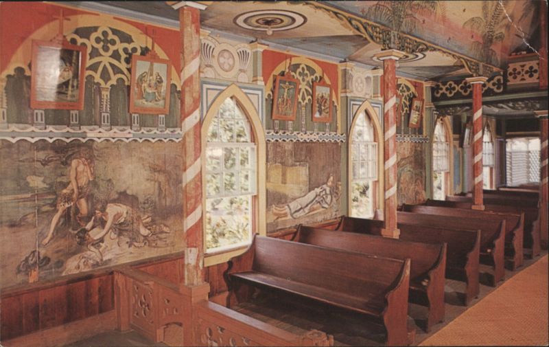 St. Benedict's Catholic Church, The Old Painted Church Honaunau Hawaii