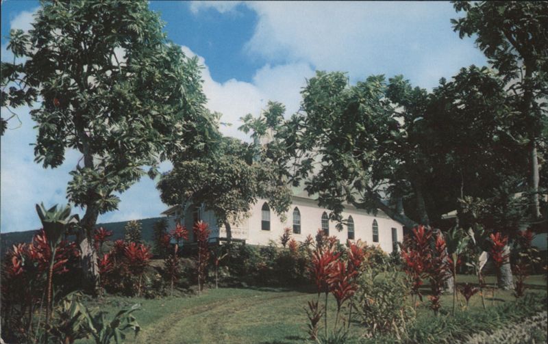 St. Benedict's Catholic Church, The Old Painted Church Honaunau-Napoopoo Hawaii