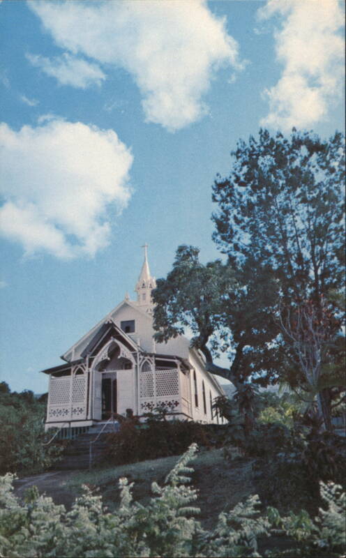 St. Benedict's Catholic Church, The Old Painted Church Honaunau-Napoopoo Hawaii