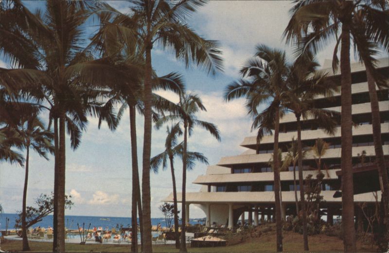 Kona Hilton Hotel on the Pacific-blue Kona Coast Kailua-Kona Hawaii