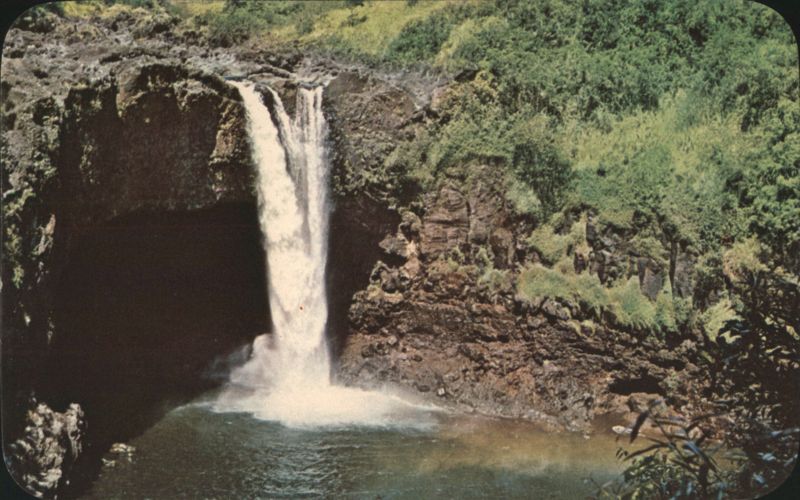 Rainbow Falls, Wailuku River, Hilo, Hawaii