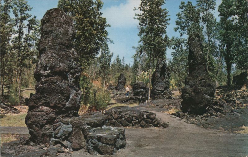 Lava Trees, Lava Tree State Park, Hawaii Bud Thuener