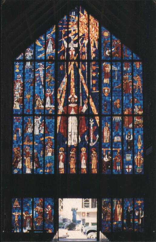 The Great West Window, St. Andrew's Cathedral Honolulu Hawaii
