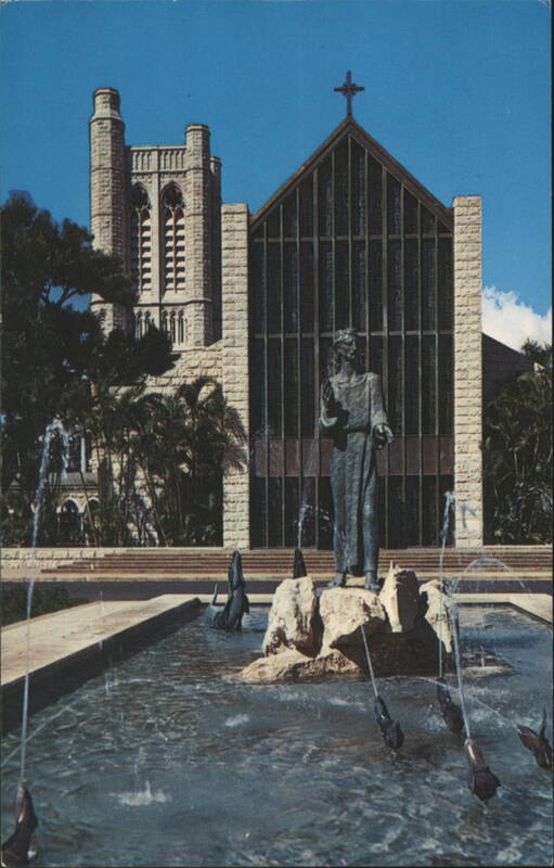 The Cathedral Church of St. Andrew and Fountain, Honolulu Hawaii