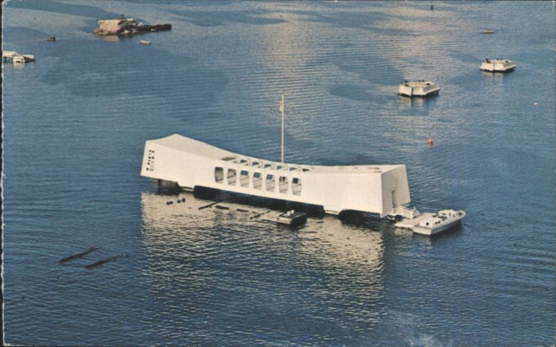 USS Arizona Memorial, Pearl Harbor Honolulu Hawaii