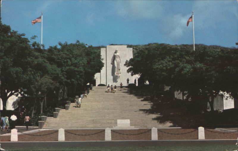 National Memorial Cemetery of the Pacific - Puowaina Honolulu Hawaii