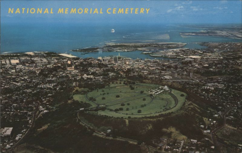 National Memorial Cemetery of the Pacific, Punchbowl Honolulu Hawaii