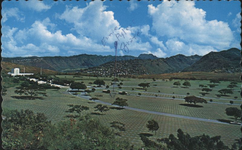 National Memorial Cemetery of the Pacific, Punchbowl Crater Honolulu Hawaii