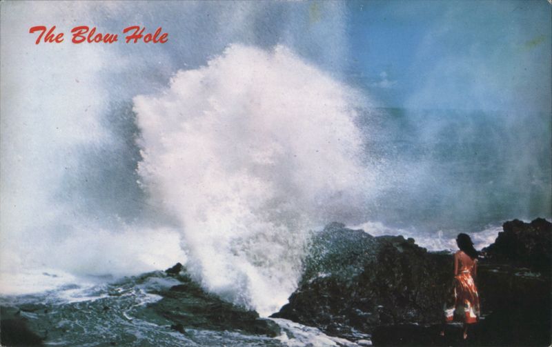 The Blow Hole, Oahu Hawaii Mike Roberts