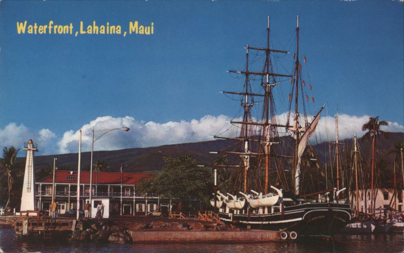 Waterfront, Lahaina, Maui Hawaii