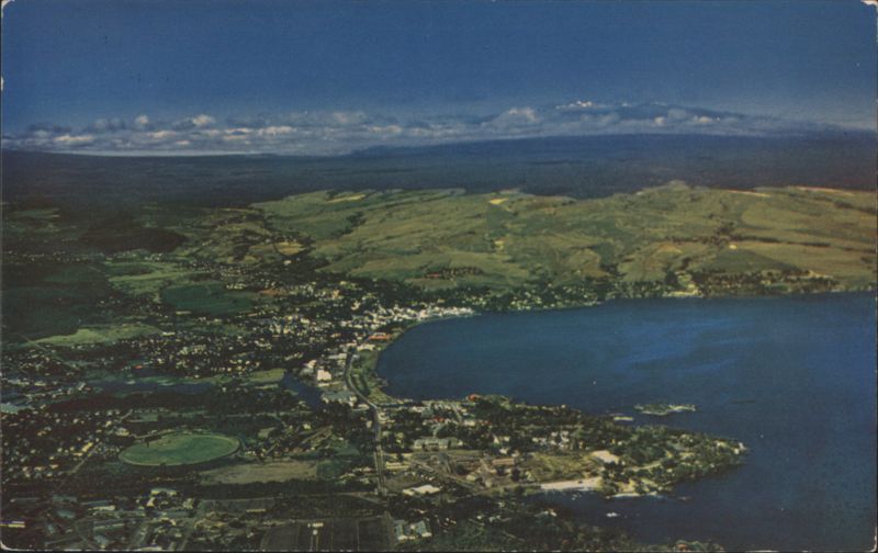 Aerial View of Hilo, Hawaii