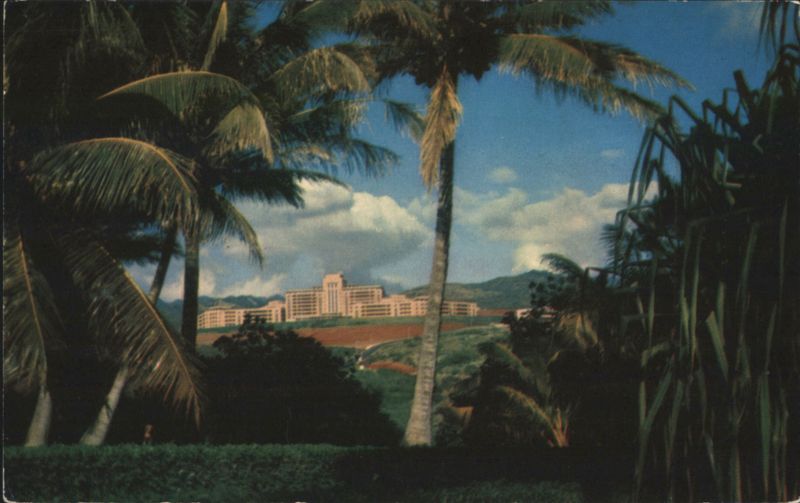 Tripler Army Hospital - A Faery Castle Above Oahu Plains Honolulu Hawaii