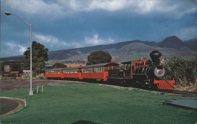 Lahaina-Kaanapali & Pacific Railroad Steam Train Hawaii