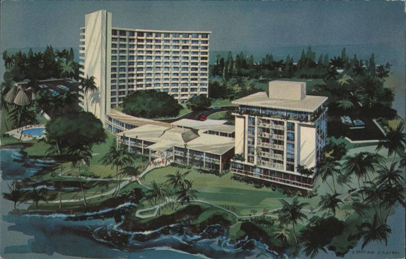 Naniloa Hotel on Hilo Bay with Mauna Kea Views Hawaii