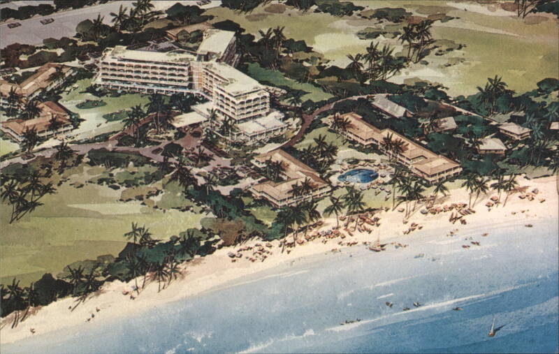 Maui Hilton on Kaanapali Beach - Aerial Resort View Hawaii