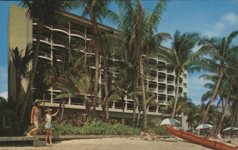 SurfRider Hotel on Waikiki Beach, Honolulu Hawaii