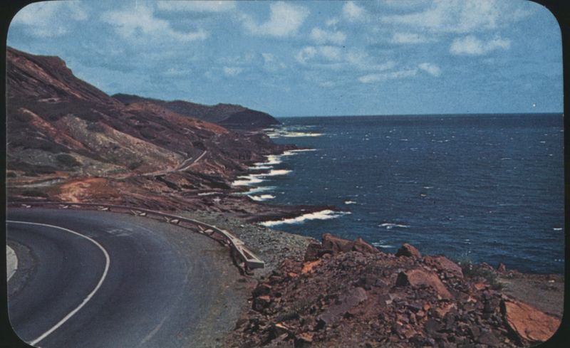 Shoreline Drive with Lava Cascades, Oahu Hawaii Dave Martin