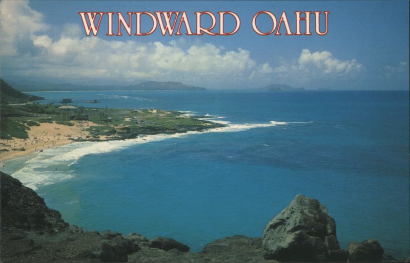 Makapuu Beach and Sea Life Park, Windward Oahu Hawaii