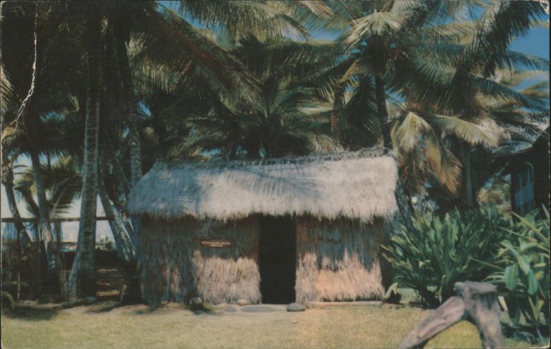 The Little Grass Shack, Kona Inn, Kailua, Hawaii