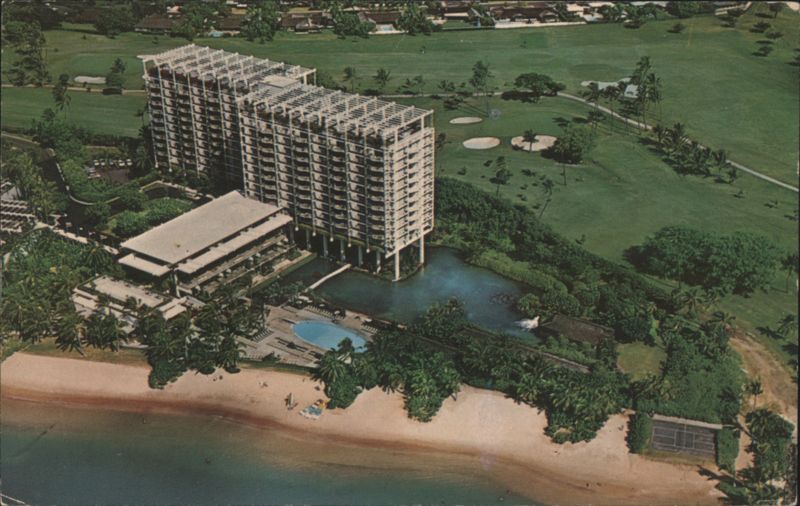 Kahala Hilton Hotel with Beach and Golf Course Honolulu Hawaii