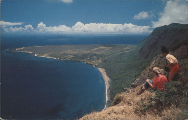Kalaupapa Leper Settlement Lookout, Molokai, Hawaii