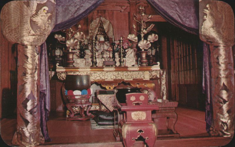 Buddhist Altar at Daifukuji, Kealakekua Kona Hawaii