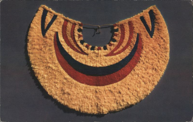 Hawaiian Feather Cape presented to Lady Jane Franklin Honolulu