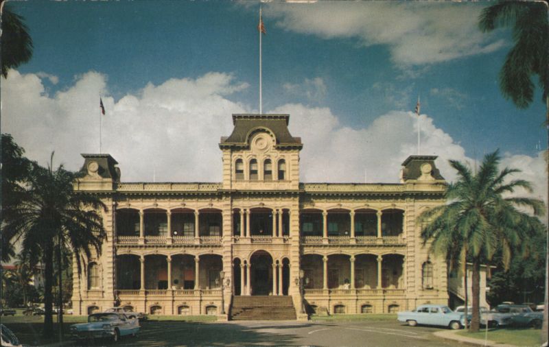 IOLANI PALACE, HONOLULU Hawaii Bud Thuener
