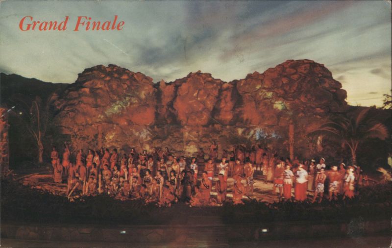 Grand Finale at Polynesian Cultural Center, Laie Hawaii