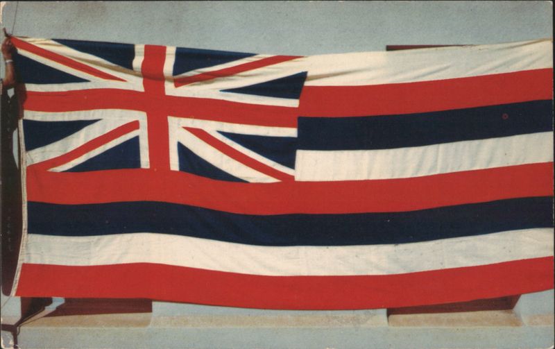 Hawaii's Flag, Bishop Museum, Honolulu STEWART FERN