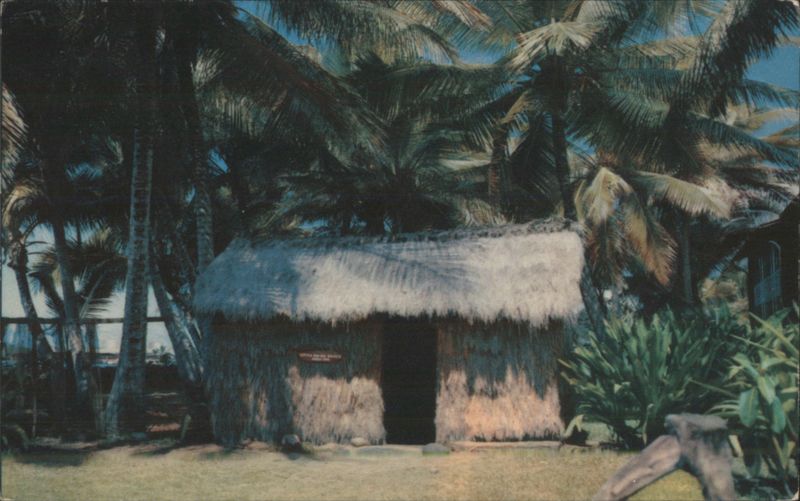 The Little Grass Shack, Kona Inn, Kailua, Hawaii