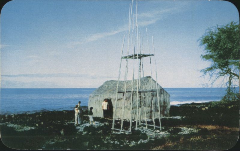 King Kamehameha's Heiau, Kona with Oracle Tower Hawaii