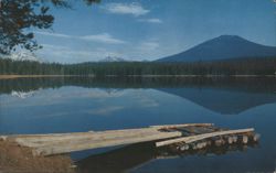 Little Lava Lake - Deschutes River Headwaters, Central OR Postcard