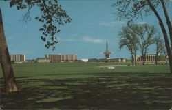 Oral Roberts University Campus and Prayer Tower Postcard