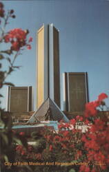 City of Faith Medical and Research Center with Healing Hands Postcard