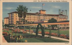 The Ambassador Hotel, Los Angeles, California Postcard