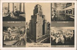 The Barbizon Hotel, Lexington Ave. at 63rd Street, New York Postcard