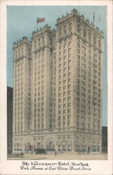 The Vanderbilt Hotel, Park Avenue, New York Postcard