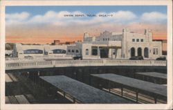 Union Depot, Tulsa Postcard